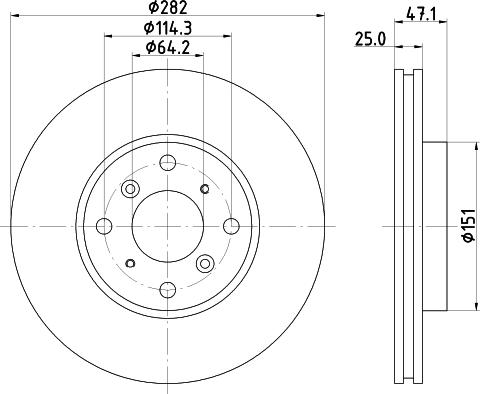 HELLA 8DD 355 108-131 - Discofreno www.autoricambit.com