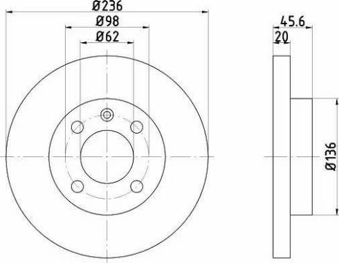 HELLA 8DD 355 103-571 - Discofreno www.autoricambit.com