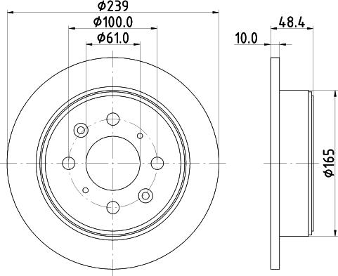 HELLA 8DD 355 103-111 - Discofreno www.autoricambit.com