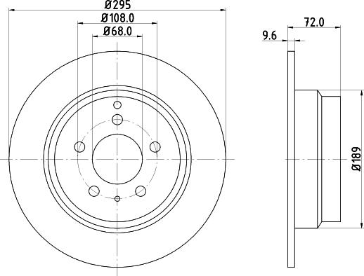 HELLA 8DD 355 103-702 - Discofreno www.autoricambit.com