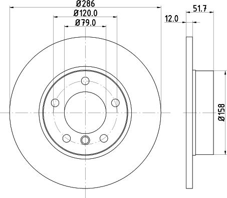 HELLA 8DD 355 102-561 - Discofreno www.autoricambit.com