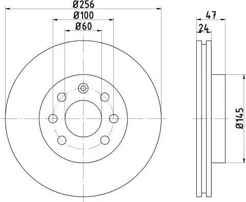 HELLA 8DD 355 107-151 - Discofreno www.autoricambit.com