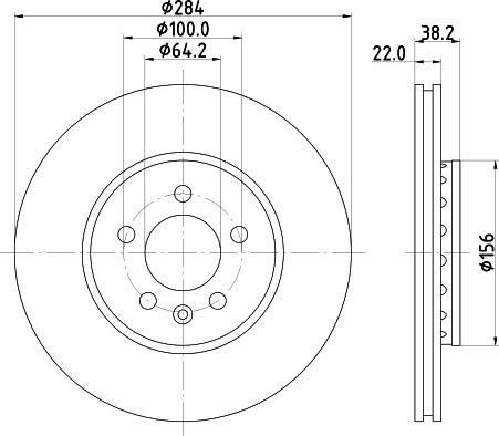 HELLA 8DD 355 107-251 - Discofreno www.autoricambit.com