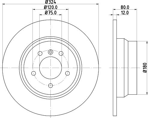 HELLA 8DD 355 124-411 - Discofreno www.autoricambit.com