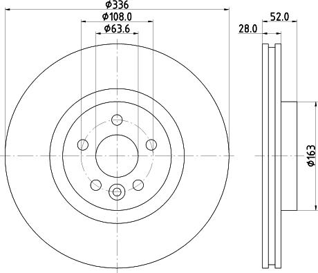 HELLA 8DD 355 119-132 - Discofreno www.autoricambit.com