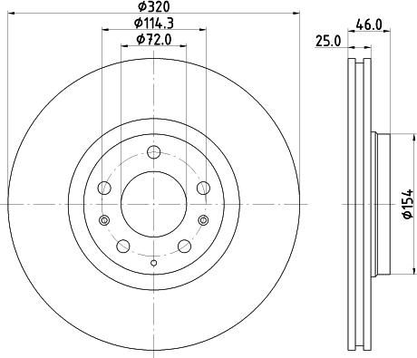 HELLA 8DD 355 114-491 - Discofreno www.autoricambit.com