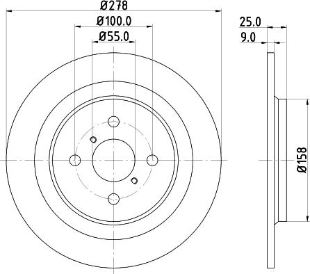 HELLA 8DD 355 114-051 - Discofreno www.autoricambit.com