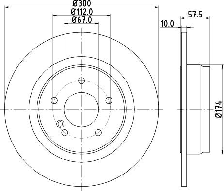 HELLA 8DD 355 114-212 - Discofreno www.autoricambit.com