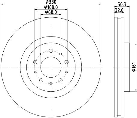 HELLA 8DD 355 115-591 - Discofreno www.autoricambit.com