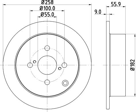 HELLA 8DD 355 110-471 - Discofreno www.autoricambit.com