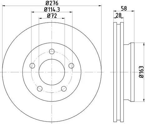 HELLA 8DD 355 110-841 - Discofreno www.autoricambit.com