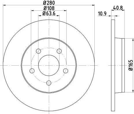 HELLA 8DD 355 111-401 - Discofreno www.autoricambit.com