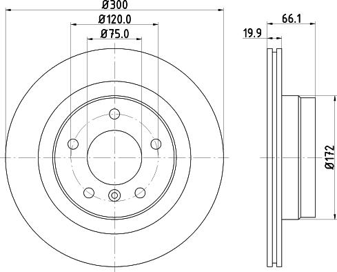 HELLA 8DD 355 111-282 - Discofreno www.autoricambit.com