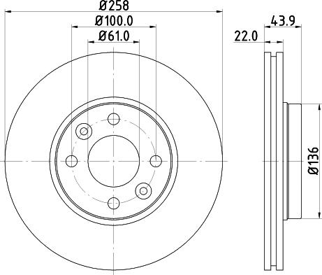 HELLA 8DD 355 118-491 - Discofreno www.autoricambit.com