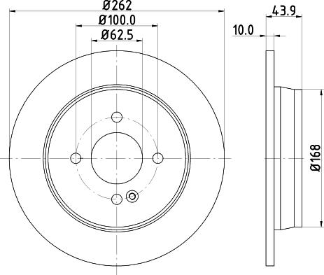 HELLA 8DD 355 118-501 - Discofreno www.autoricambit.com