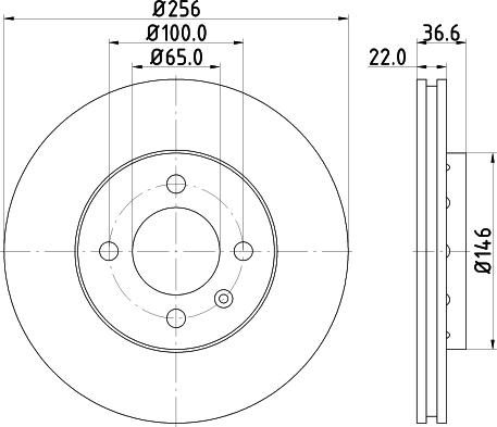 HELLA 8DD 355 118-261 - Discofreno www.autoricambit.com