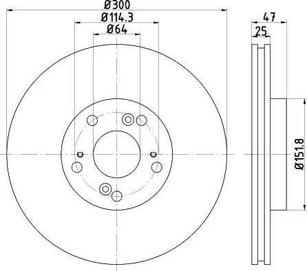 HELLA 8DD 355 112-151 - Discofreno www.autoricambit.com