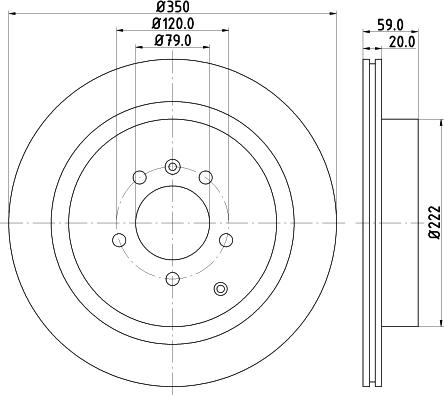 HELLA 8DD 355 118-782 - Discofreno www.autoricambit.com