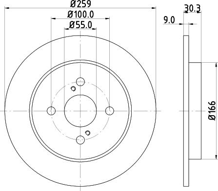 HELLA 8DD 355 113-601 - Discofreno www.autoricambit.com