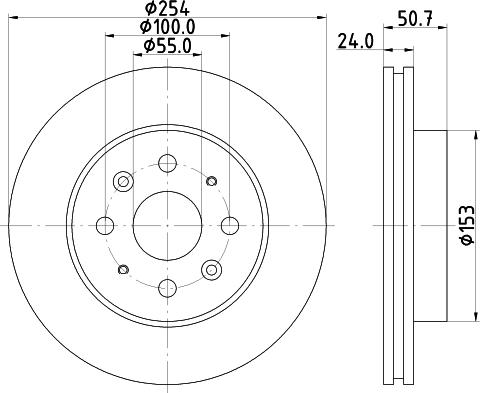 HELLA 8DD 355 112-781 - Discofreno www.autoricambit.com