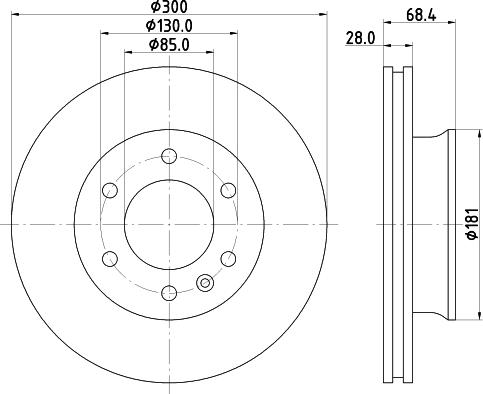 HELLA 8DD 355 117-621 - Discofreno www.autoricambit.com