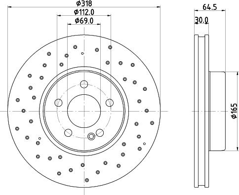 HELLA 8DD 355 134-422 - Discofreno www.autoricambit.com