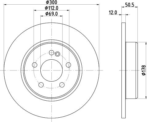 HELLA 8DD 355 134-512 - Discofreno www.autoricambit.com