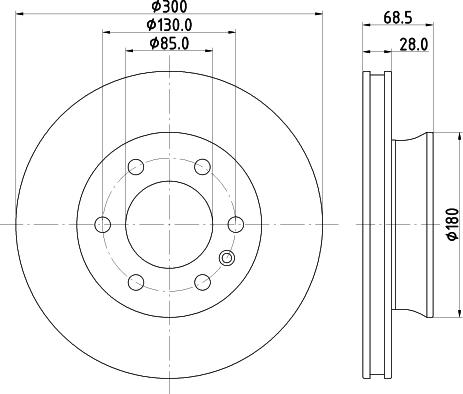 HELLA 8DD 355 131-891 - Discofreno www.autoricambit.com