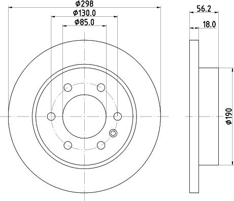 HELLA 8DD 355 131-831 - Discofreno www.autoricambit.com