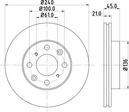 HELLA 8DD 355 133-941 - Discofreno www.autoricambit.com