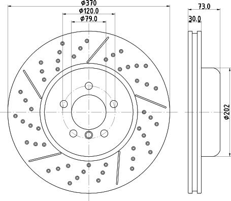 HELLA 8DD 355 132-811 - Discofreno www.autoricambit.com