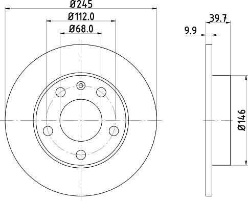 HELLA 8DD 355 124-601 - Discofreno www.autoricambit.com