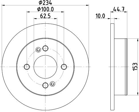 HELLA 8DD 355 126-491 - Discofreno www.autoricambit.com