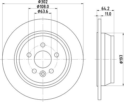 HELLA 8DD 355 126-781 - Discofreno www.autoricambit.com