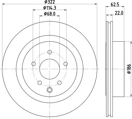 HELLA 8DD 355 120-551 - Discofreno www.autoricambit.com