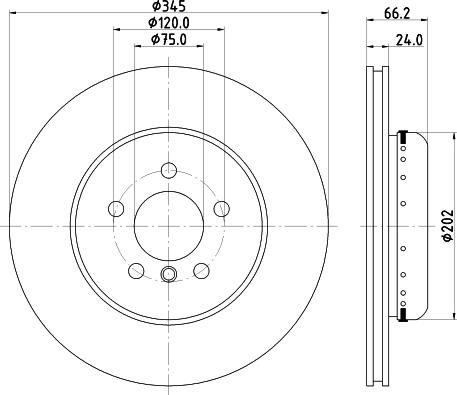 HELLA 8DD 355 120-851 - Discofreno www.autoricambit.com