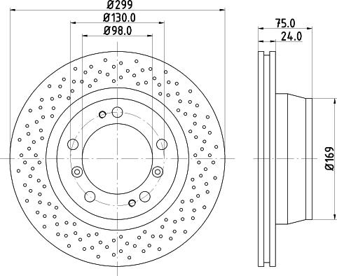 HELLA 8DD 355 121-942 - Discofreno www.autoricambit.com