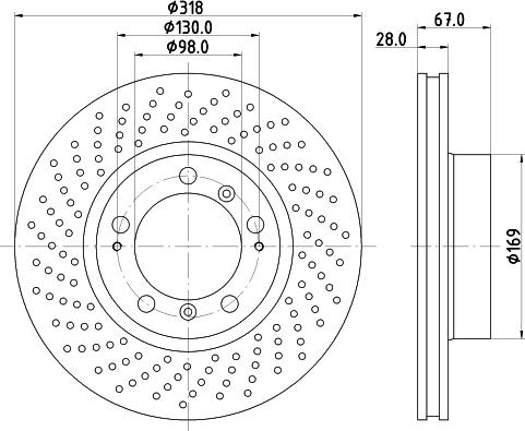 HELLA 8DD 355 121-932 - Discofreno www.autoricambit.com