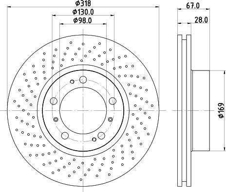 HELLA 8DD 355 121-922 - Discofreno www.autoricambit.com