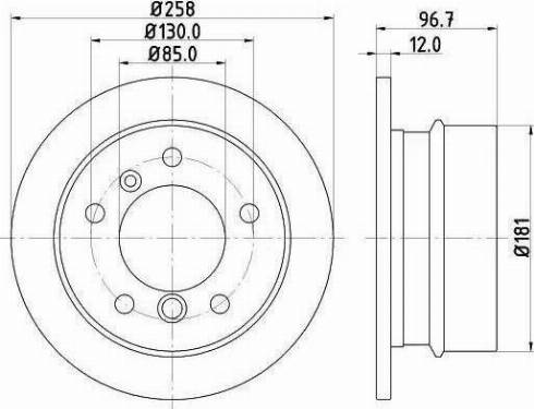 HELLA 8DD 355 111-881 - Discofreno www.autoricambit.com