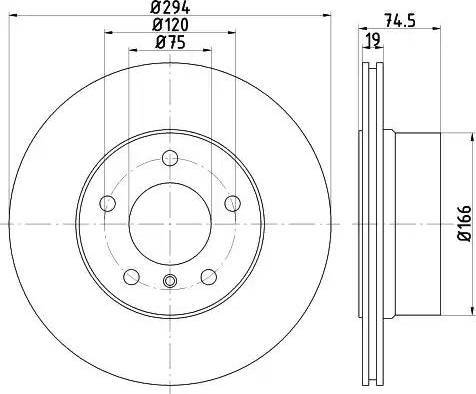 HELLA 8DD 355 112-661 - Discofreno www.autoricambit.com