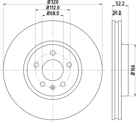 HELLA 8DD 355 128-721 - Discofreno www.autoricambit.com