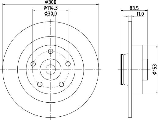 HELLA 8DD 355 123-401 - Discofreno www.autoricambit.com