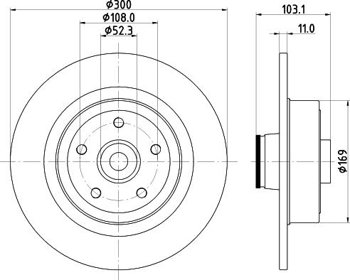 SNR KF155.101U - Discofreno www.autoricambit.com