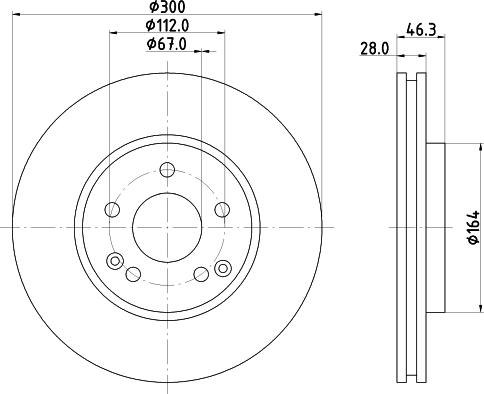 HELLA 8DD 355 122-472 - Discofreno www.autoricambit.com