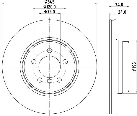 HELLA 8DD 355 122-251 - Discofreno www.autoricambit.com