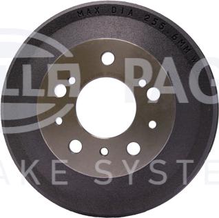 HELLA 8DT 355 300-061 - Tamburo freno www.autoricambit.com