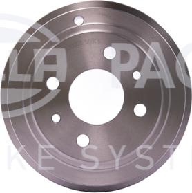 HELLA 8DT 355 300-081 - Tamburo freno www.autoricambit.com