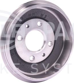 HELLA 8DT 355 301-961 - Tamburo freno www.autoricambit.com