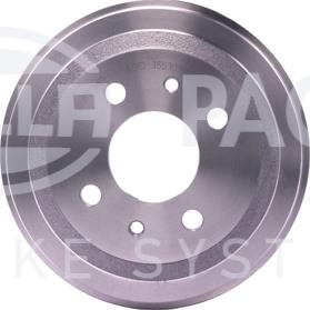 HELLA 8DT 355 301-961 - Tamburo freno www.autoricambit.com